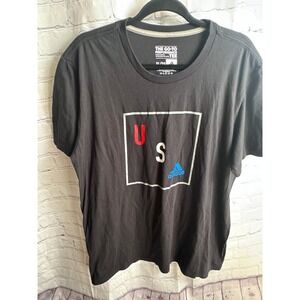 Adidas‎ The Go-To Performance Tee USA Graphic T-Shirt XL